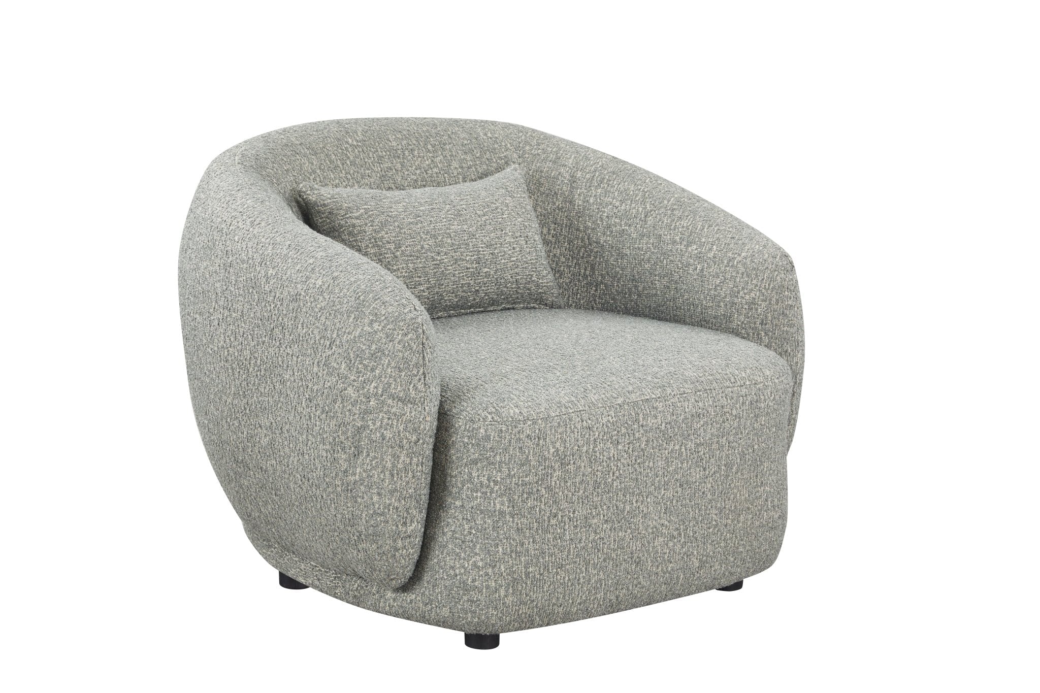 Barcelona dark grey Accent Chair (102CM)