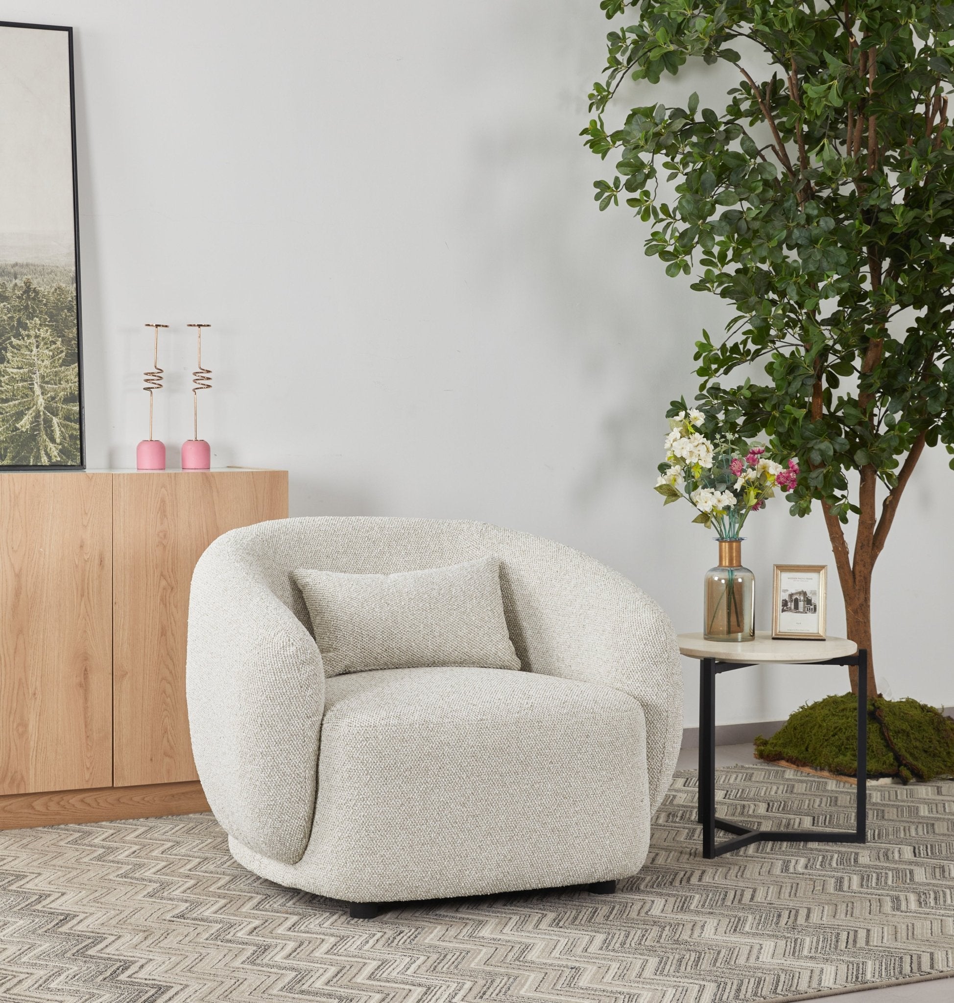 Barcelona MARBLE Accent Chair (102CM)