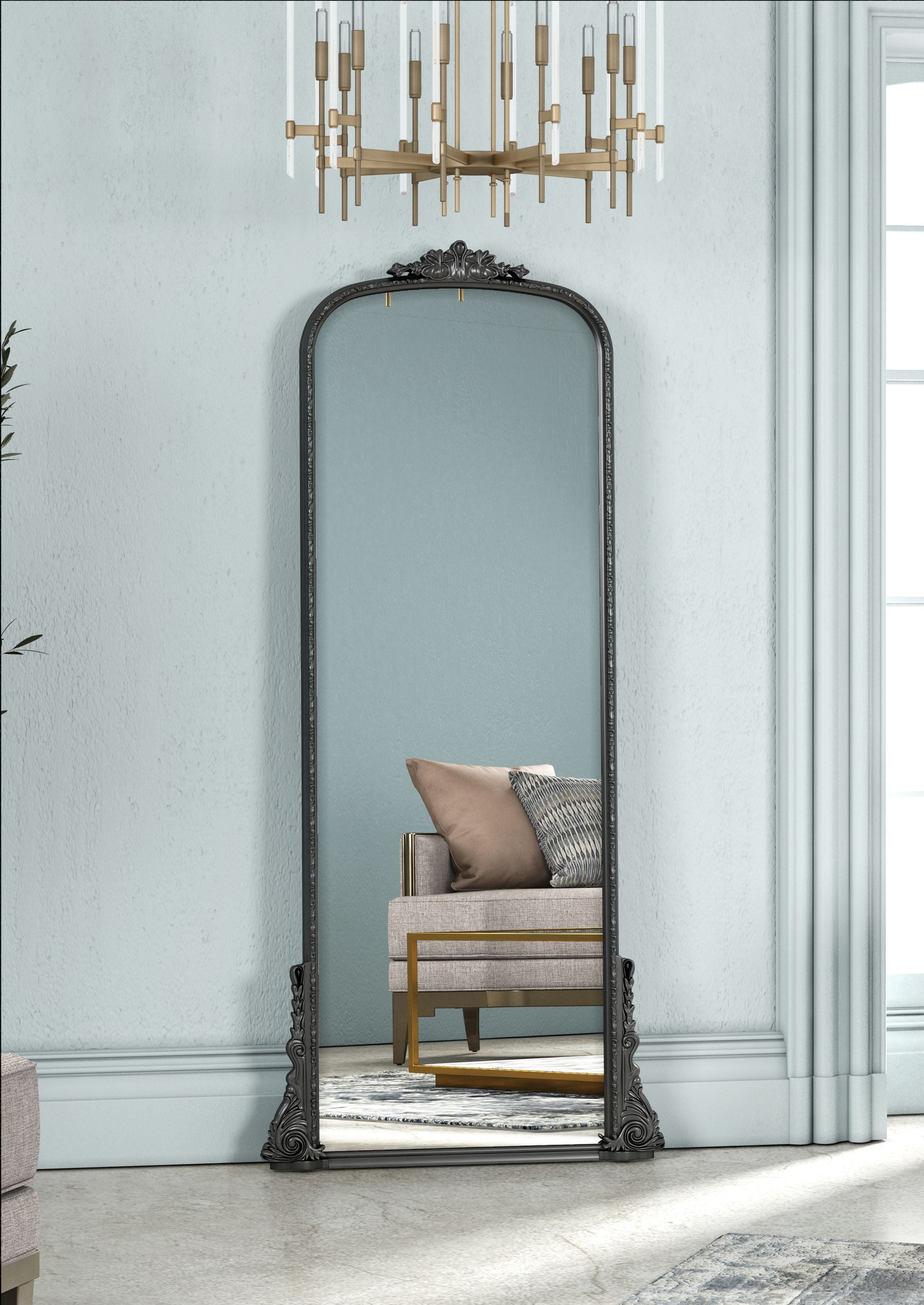 Erised 56" Verdegris Mirror