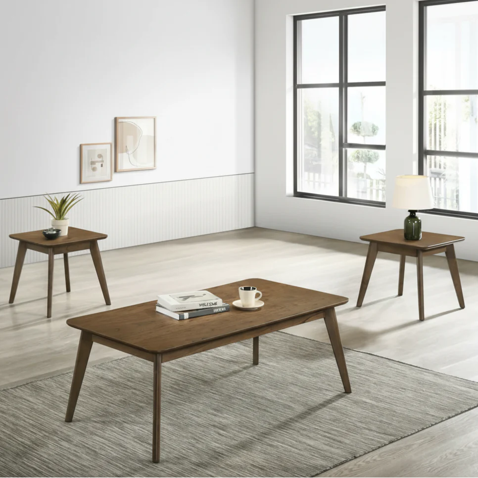 Megan marco brown Coffee table ( set of 3 )