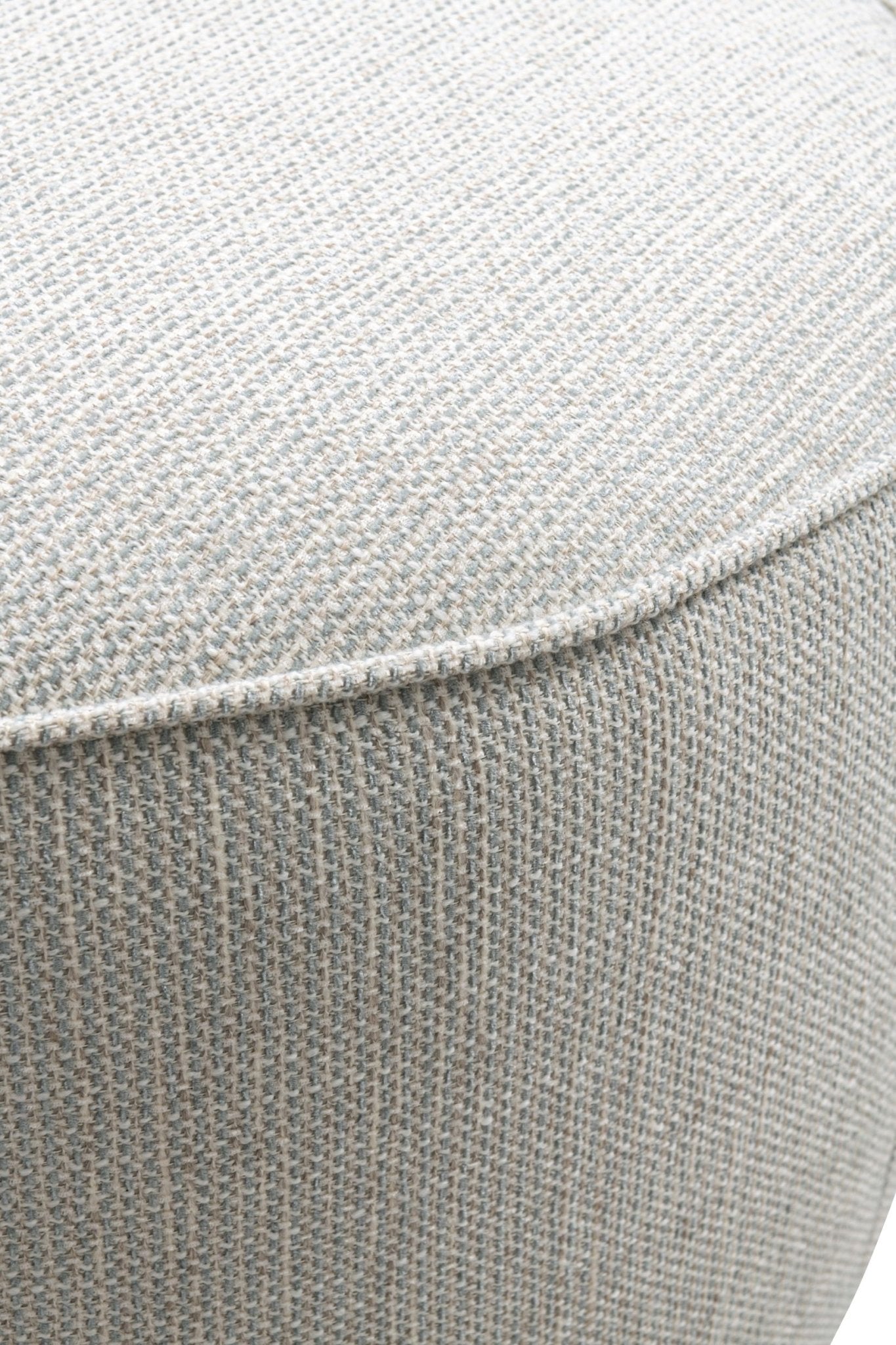 Beige Boucle Ottoman W55.5xH44cm