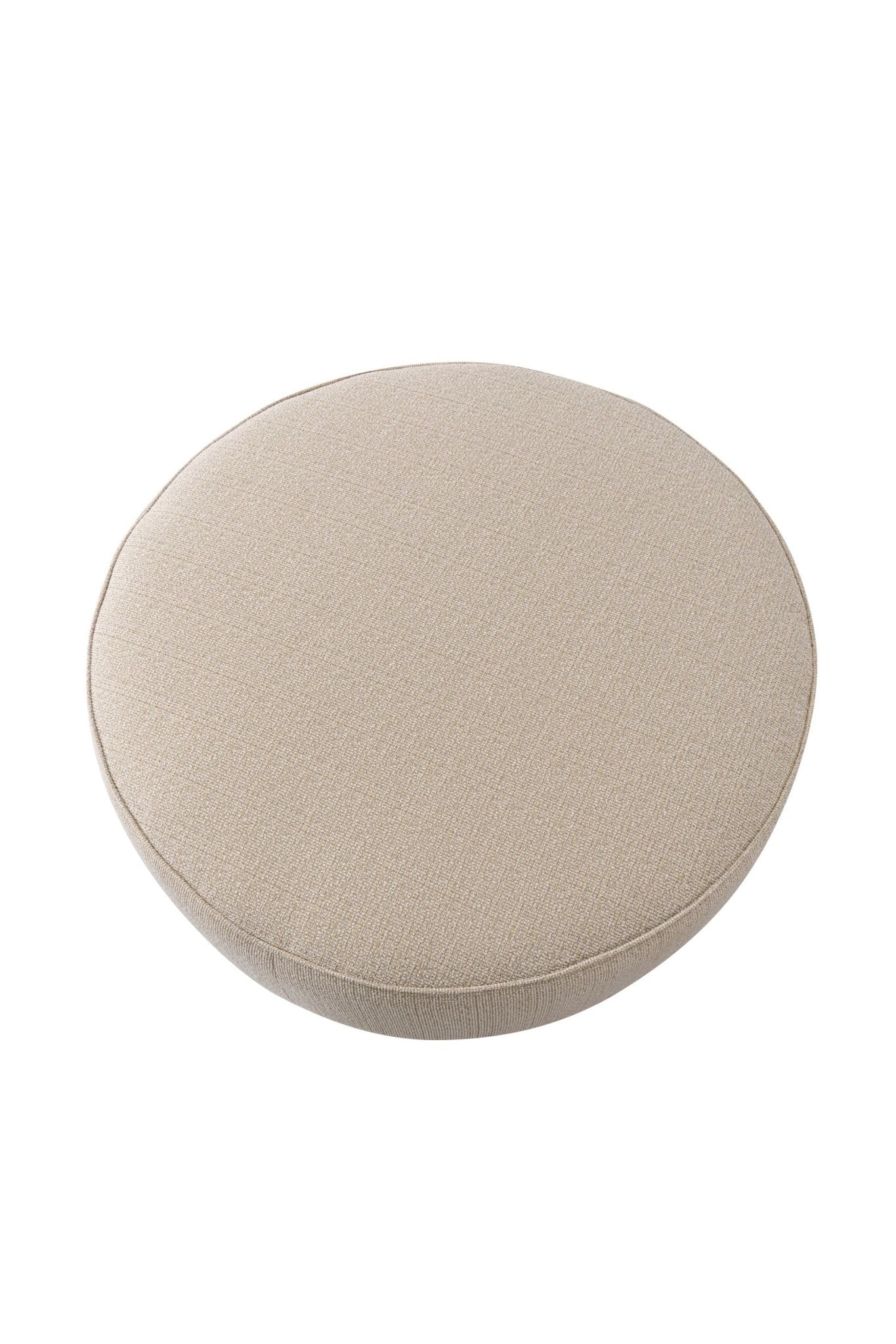 Beige Boucle Ottoman W91xH36cm