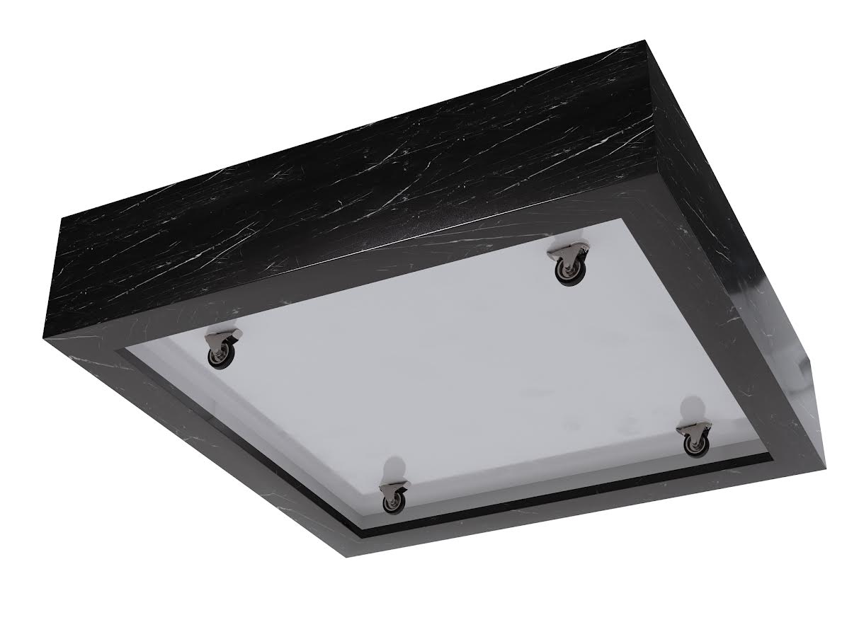 Black Marquino Marble Coffee Table