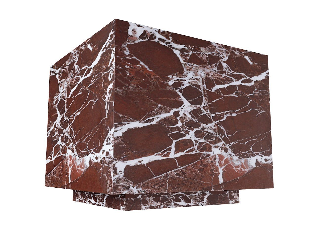 Bloodstone Marble Side Table
