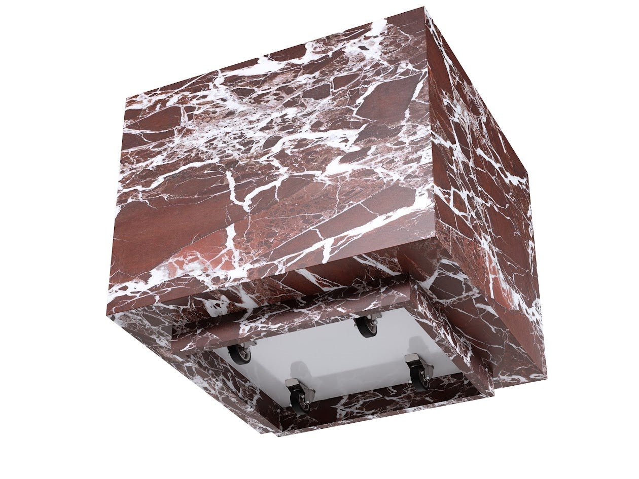 Bloodstone Marble Side Table