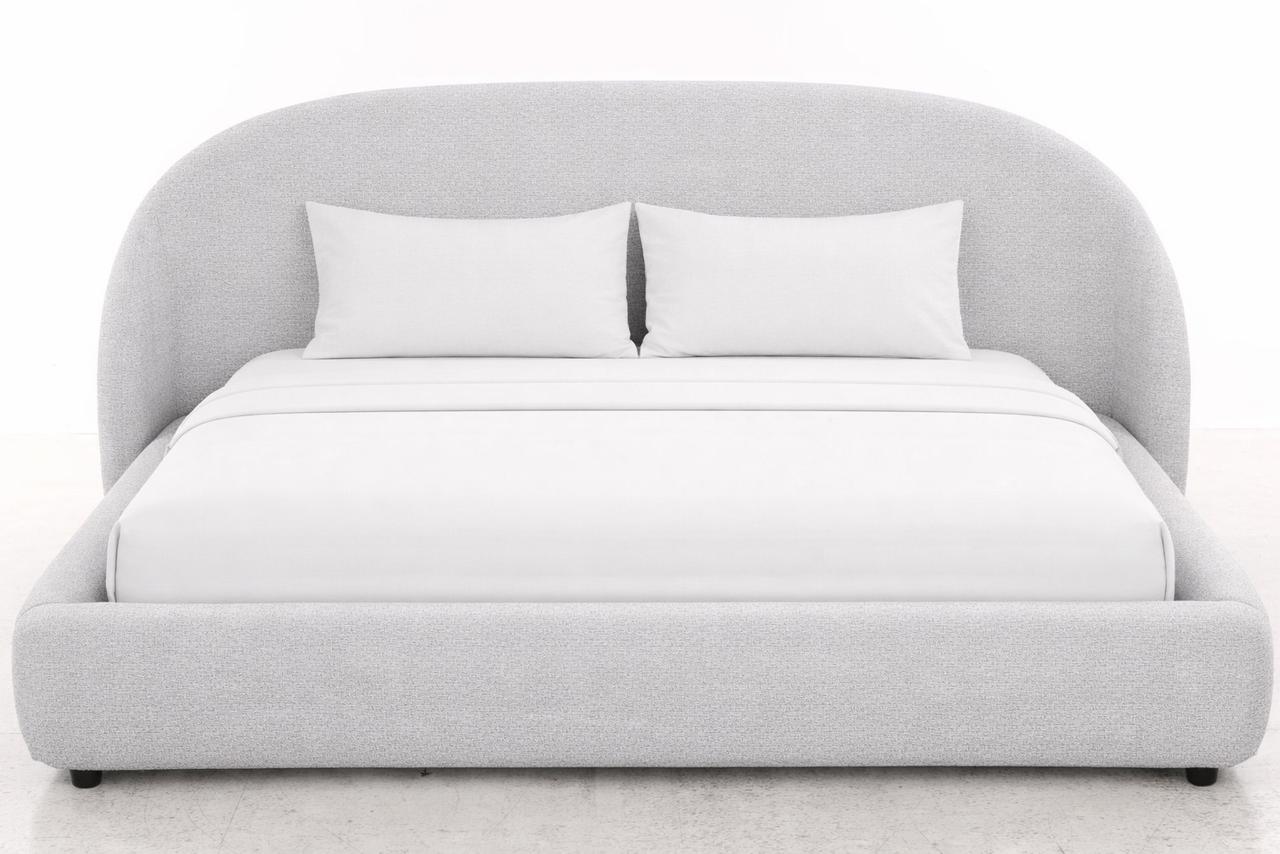 Boho Grey Qeen bed