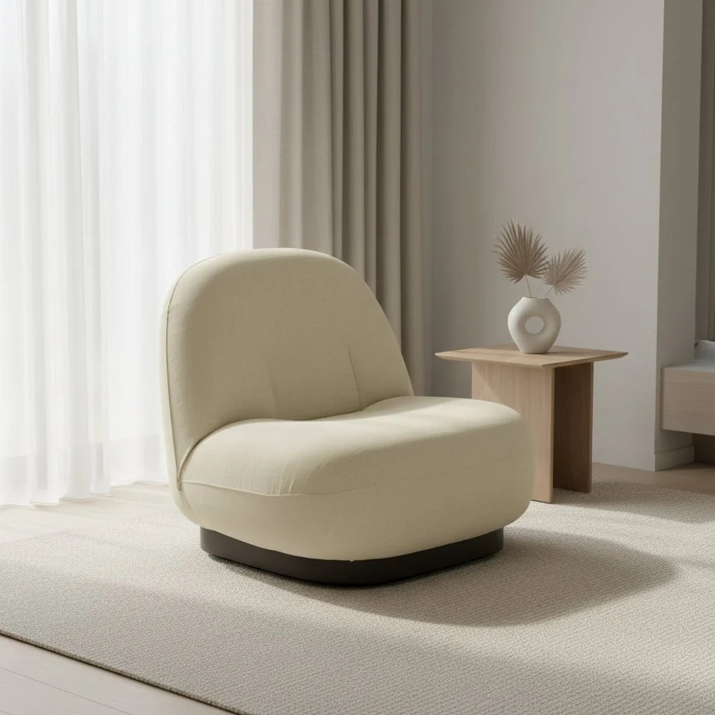 Bouclé Accent Chair