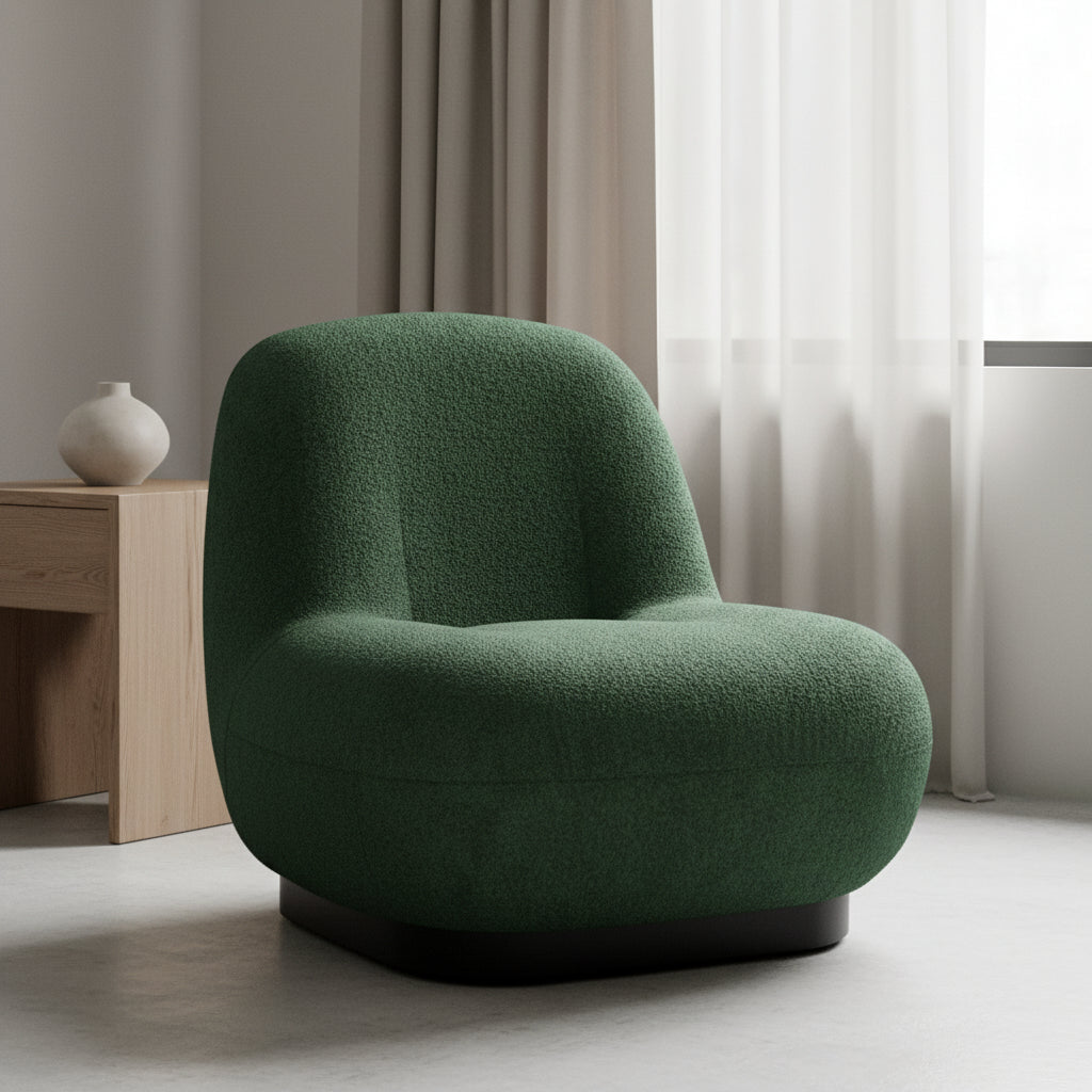 Bouclé Accent Chair