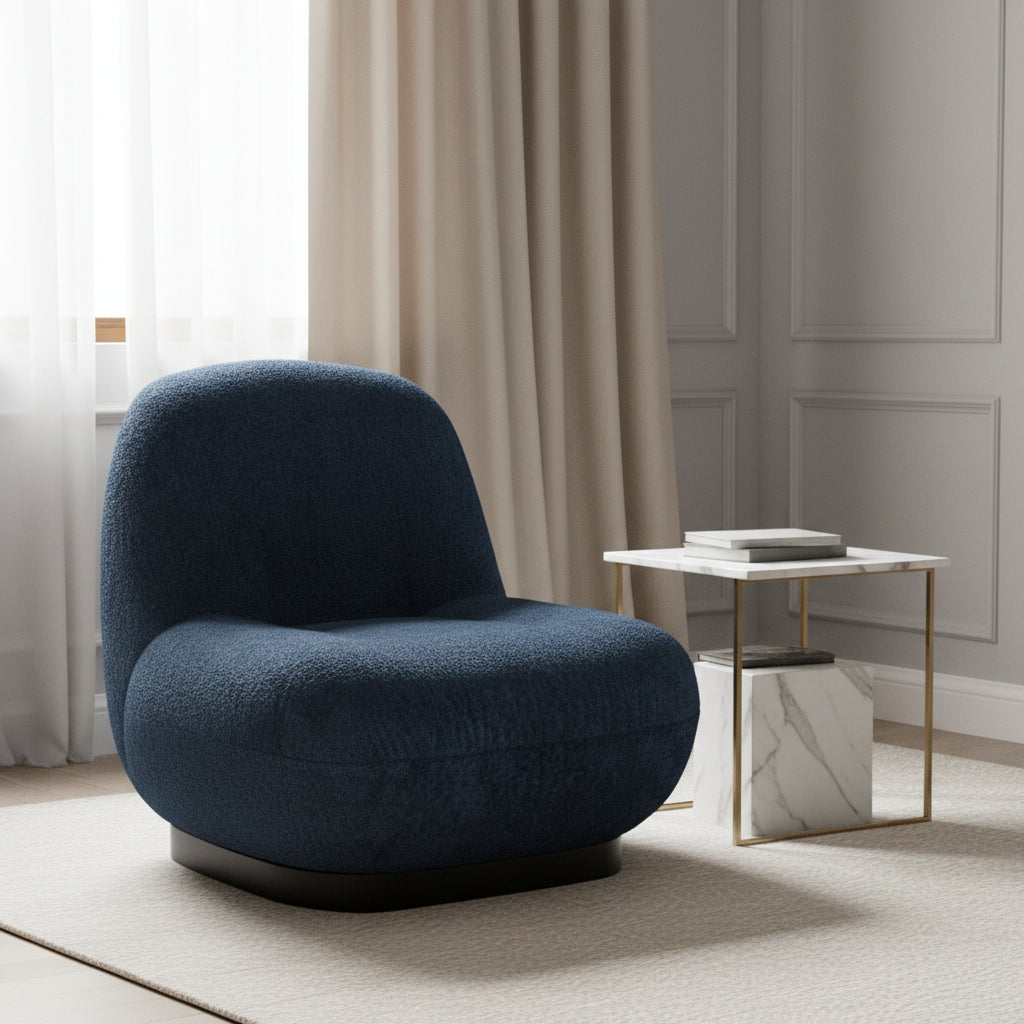 Bouclé Accent Chair