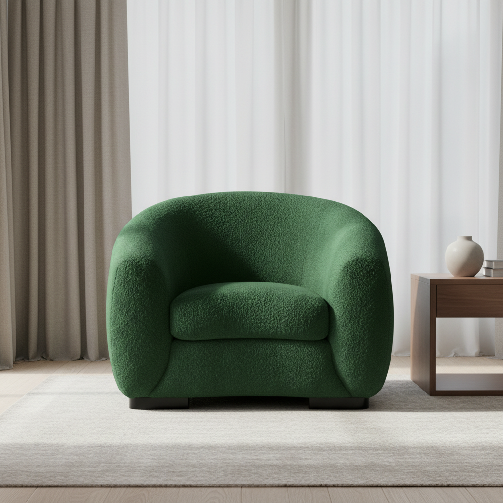 Bouclé Chair