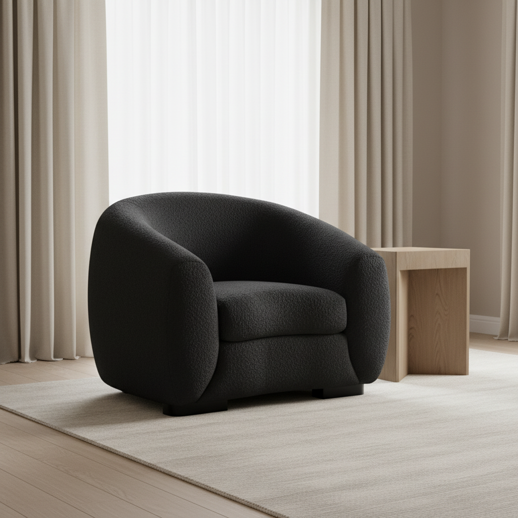 Bouclé Chair