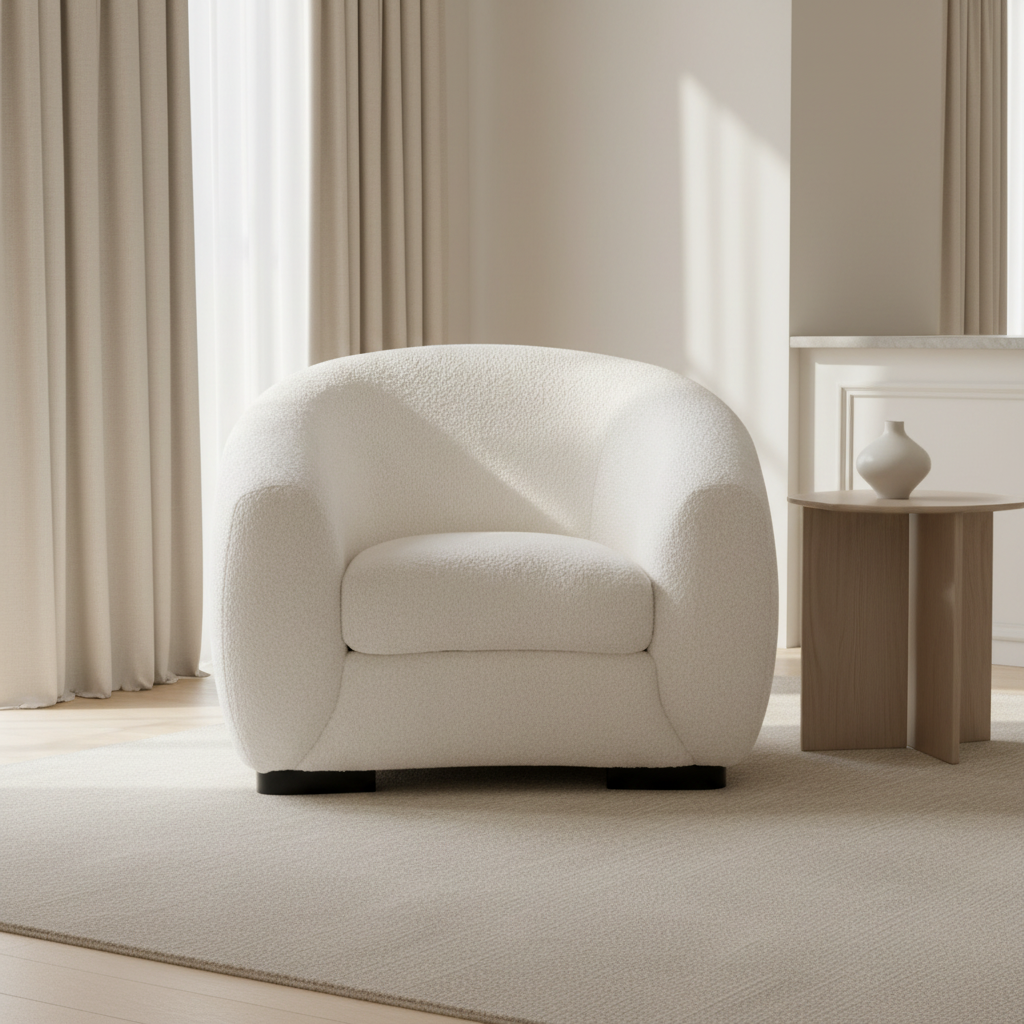 Bouclé Chair