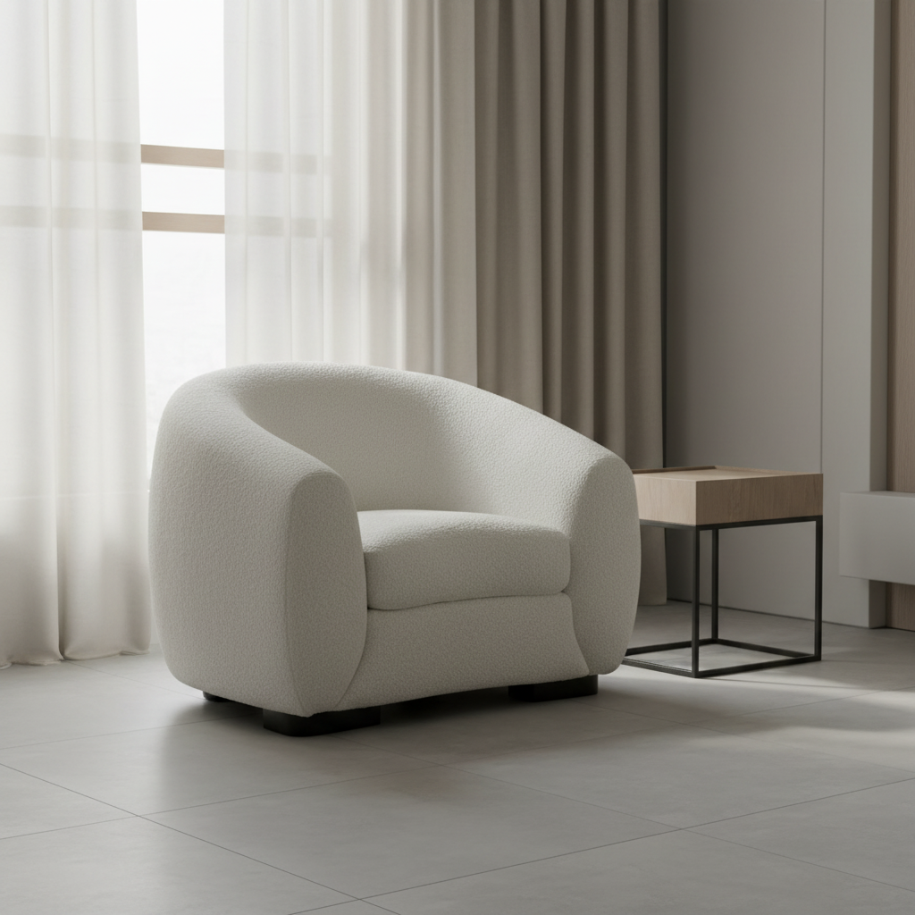 Bouclé Chair