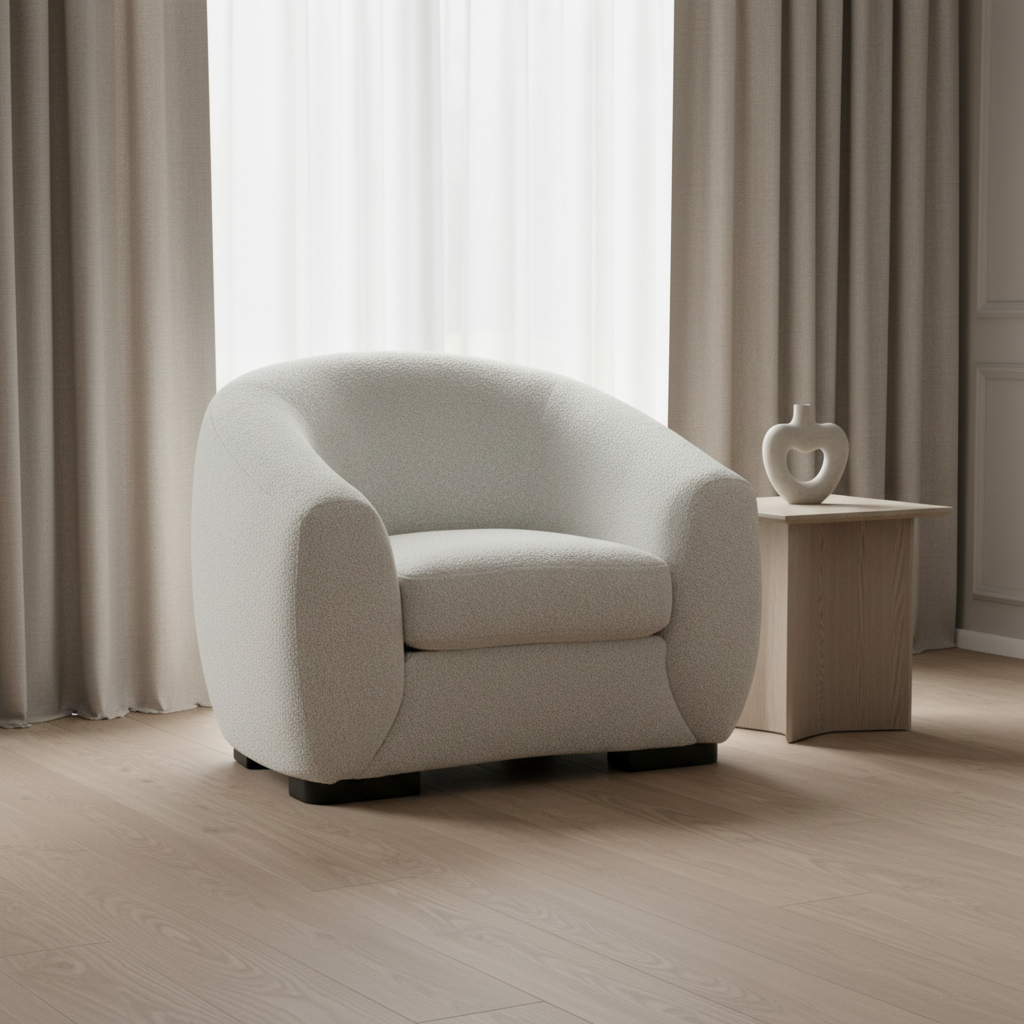 Bouclé Chair