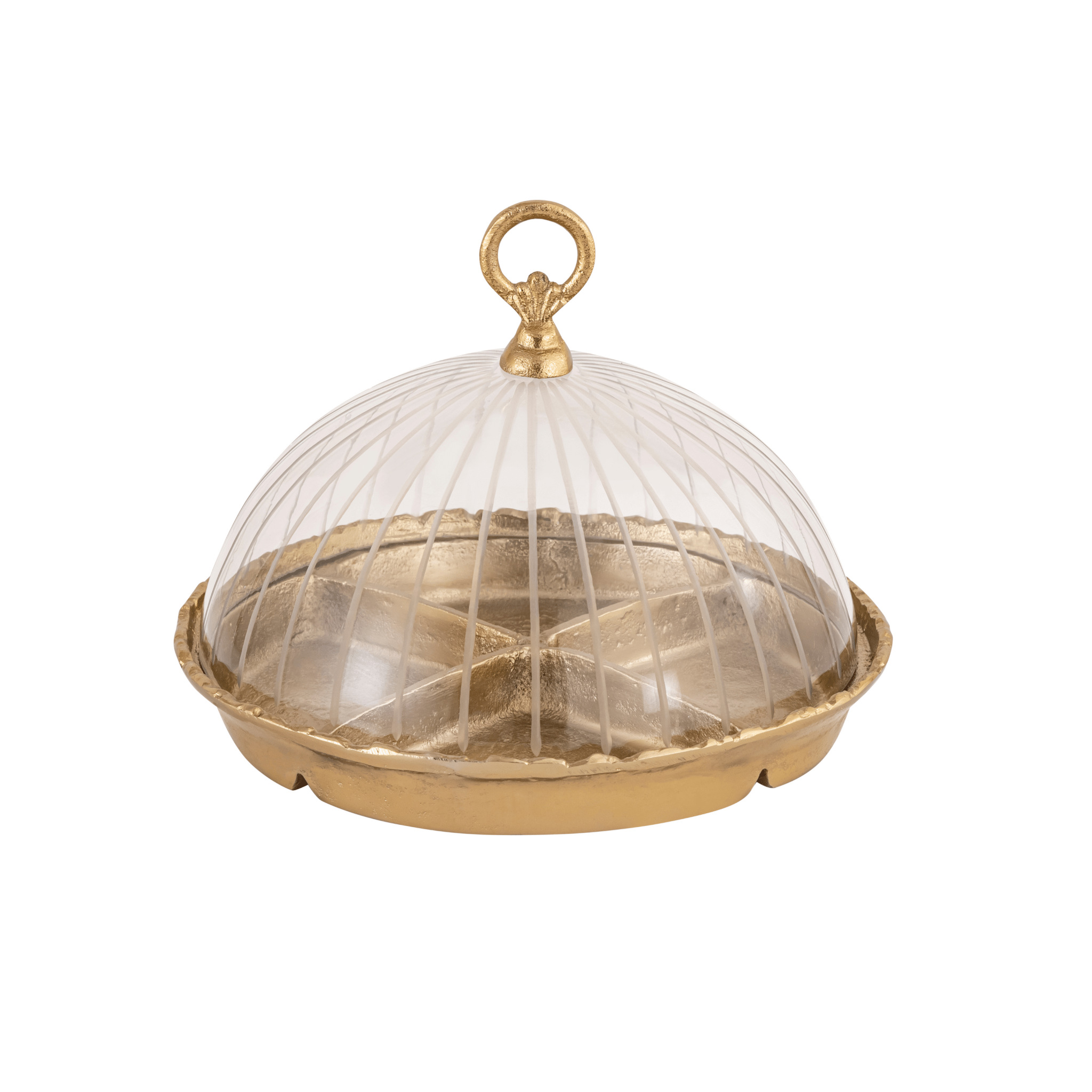 Brass Bell Bowl with Cover
