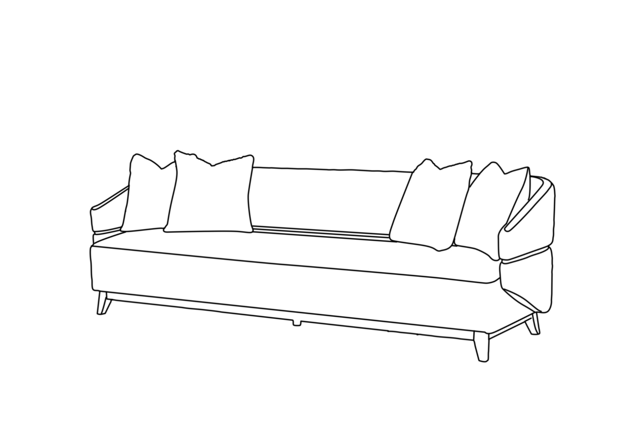 Brielle Beige XL Sofa