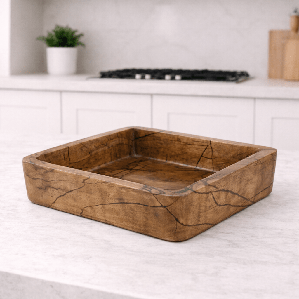 Brown Concrete Bowl
