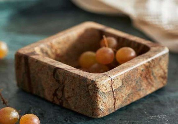 Brown Concrete Bowl