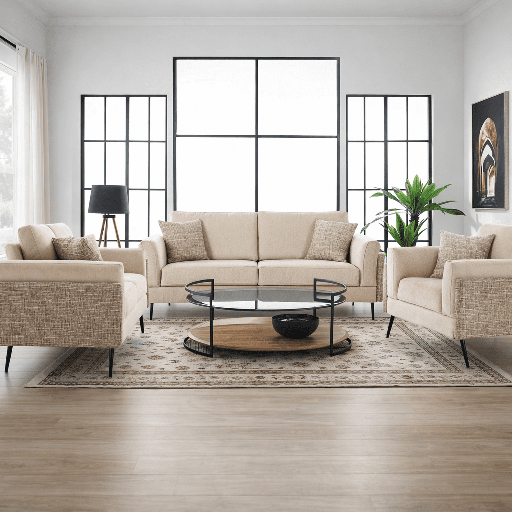Cannes Blonde Loveseat