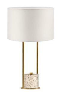 Canyon Travertine table lamp