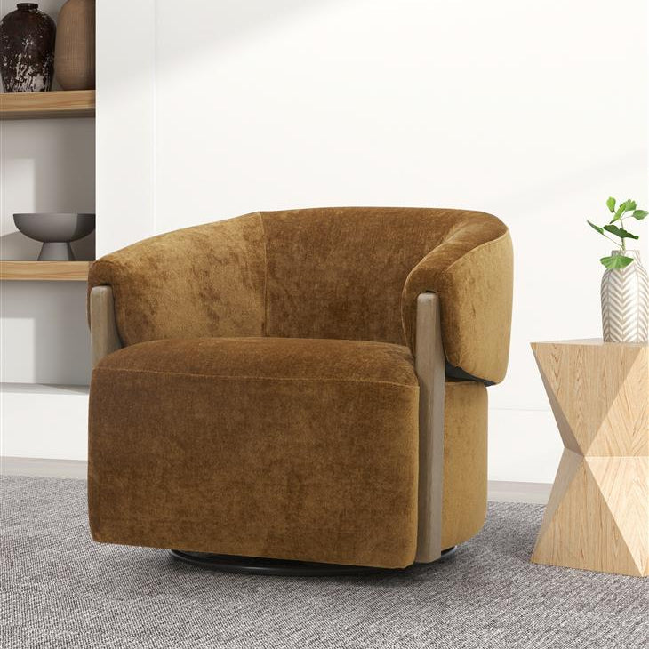Carmo Brown Accent Chair