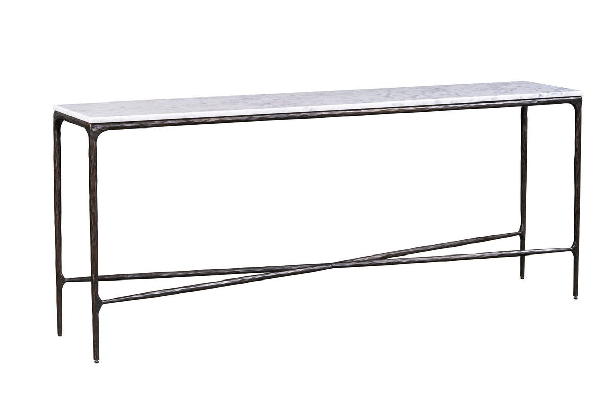 Carrara marble Gold Iron