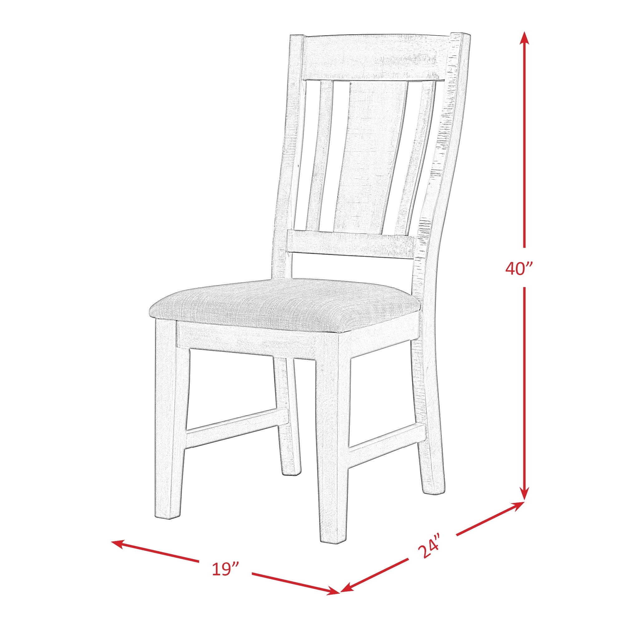 Cash Side Chair (2 Per Pack)