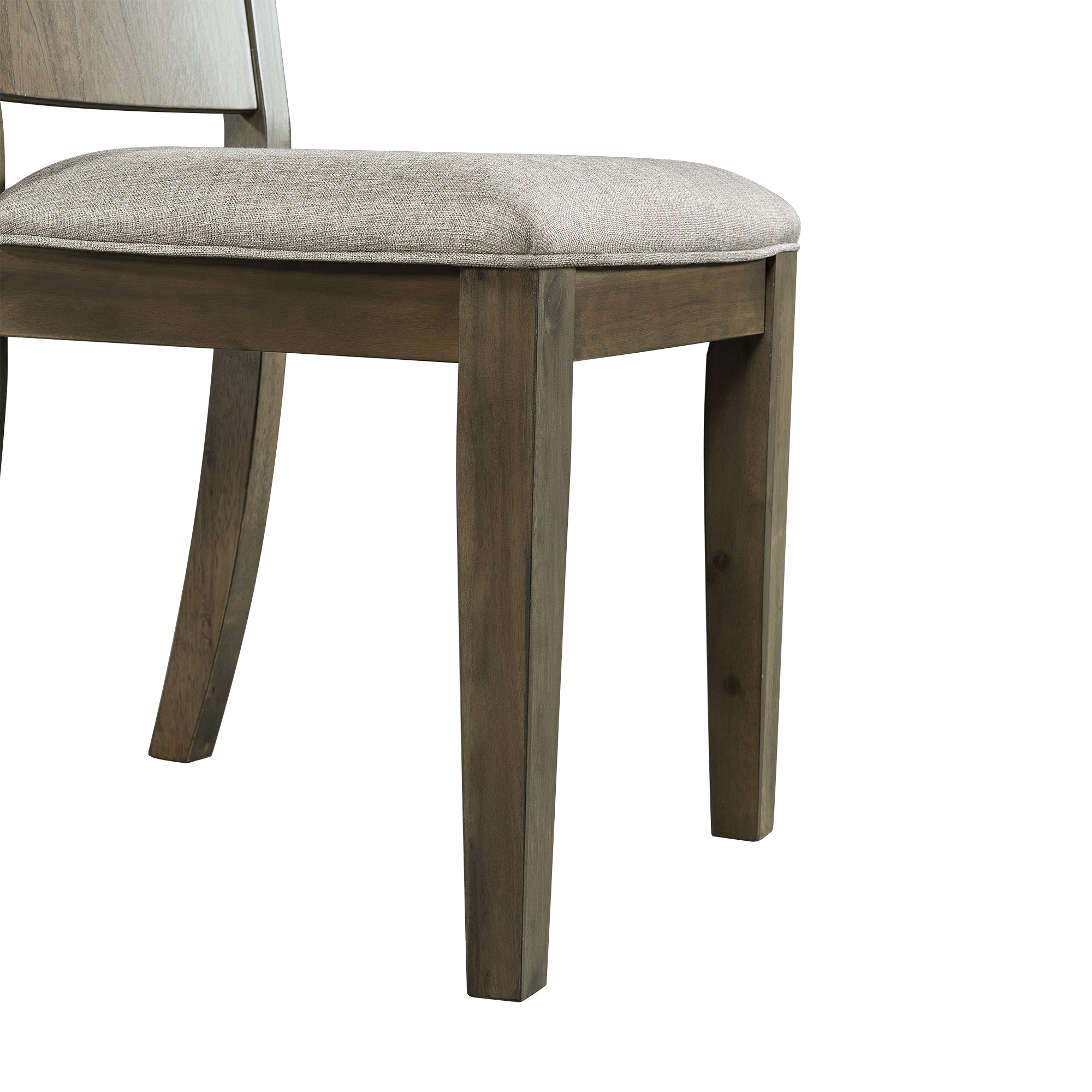 Cato Keyhole Panel Back Side Chair Grey Color (2 Per Pack)