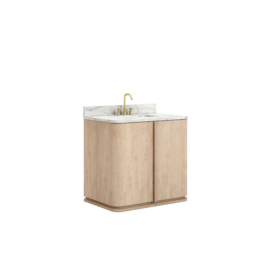 Cedar Sink Single Vanity Light Oak