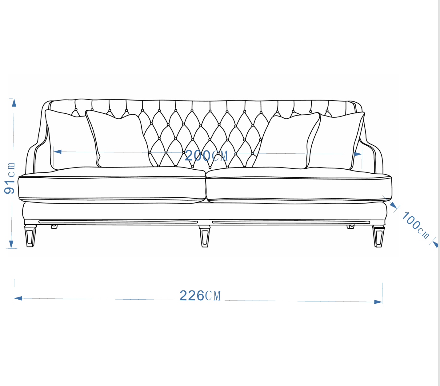 Classic Ella Sofa