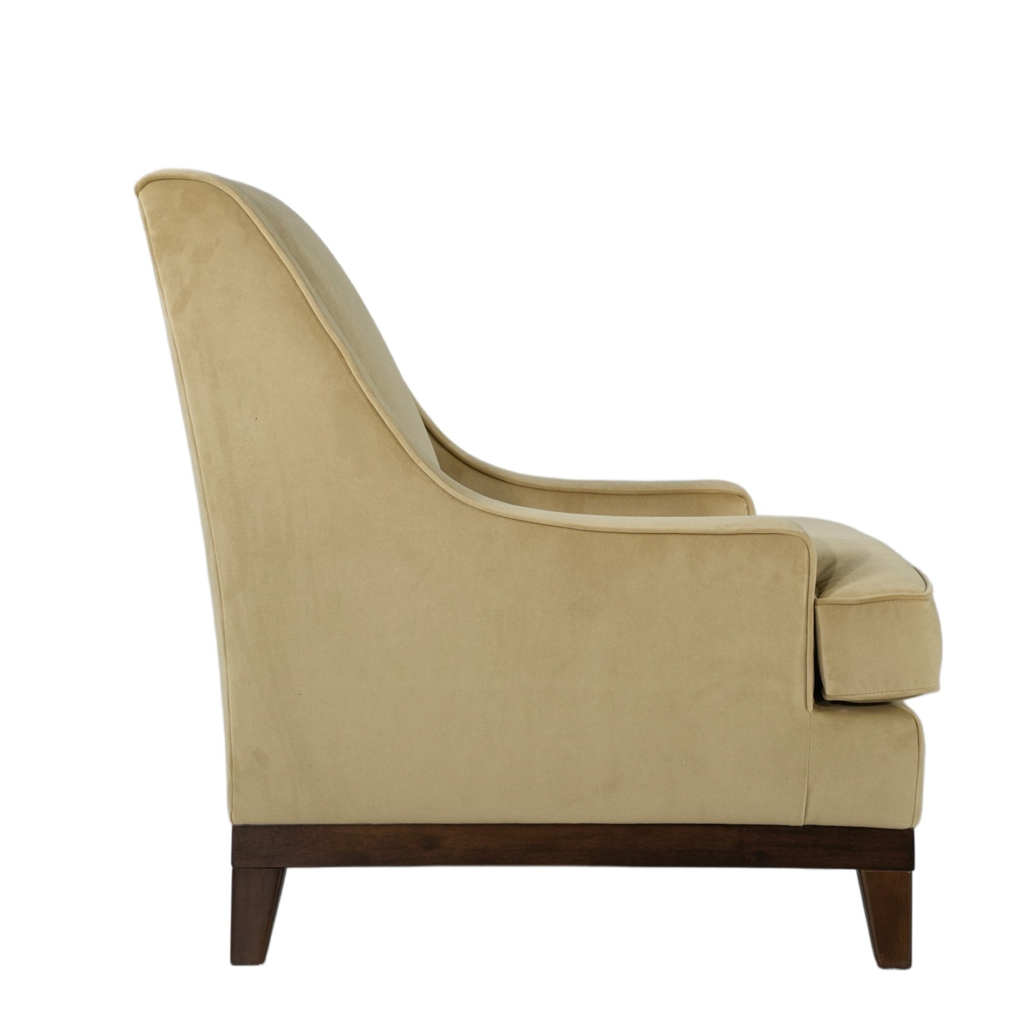 كرسي أكسنت كلاسيك إيلا المخملي