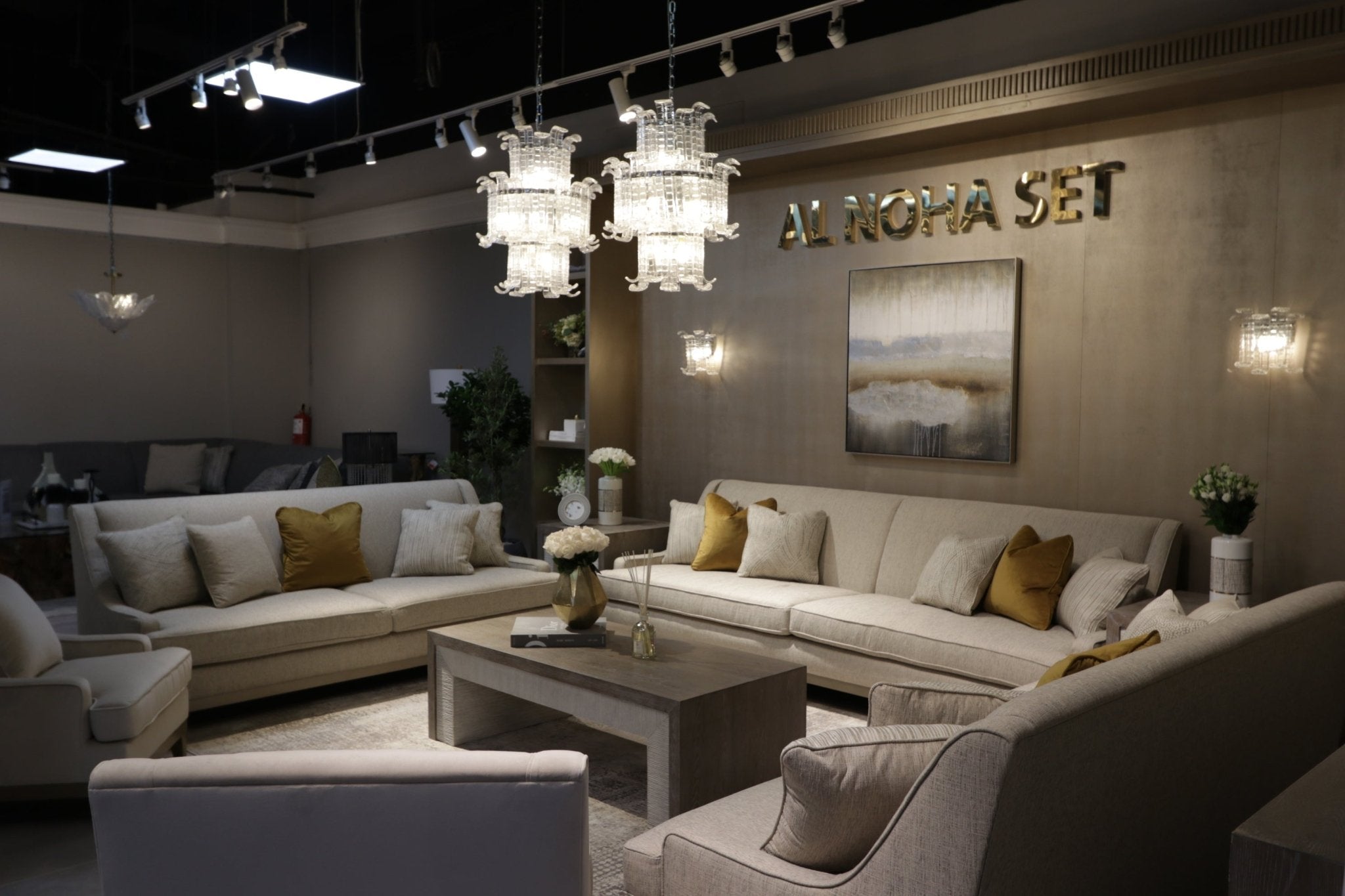 Classy By Noha Albabtain 4 Seater Sofa