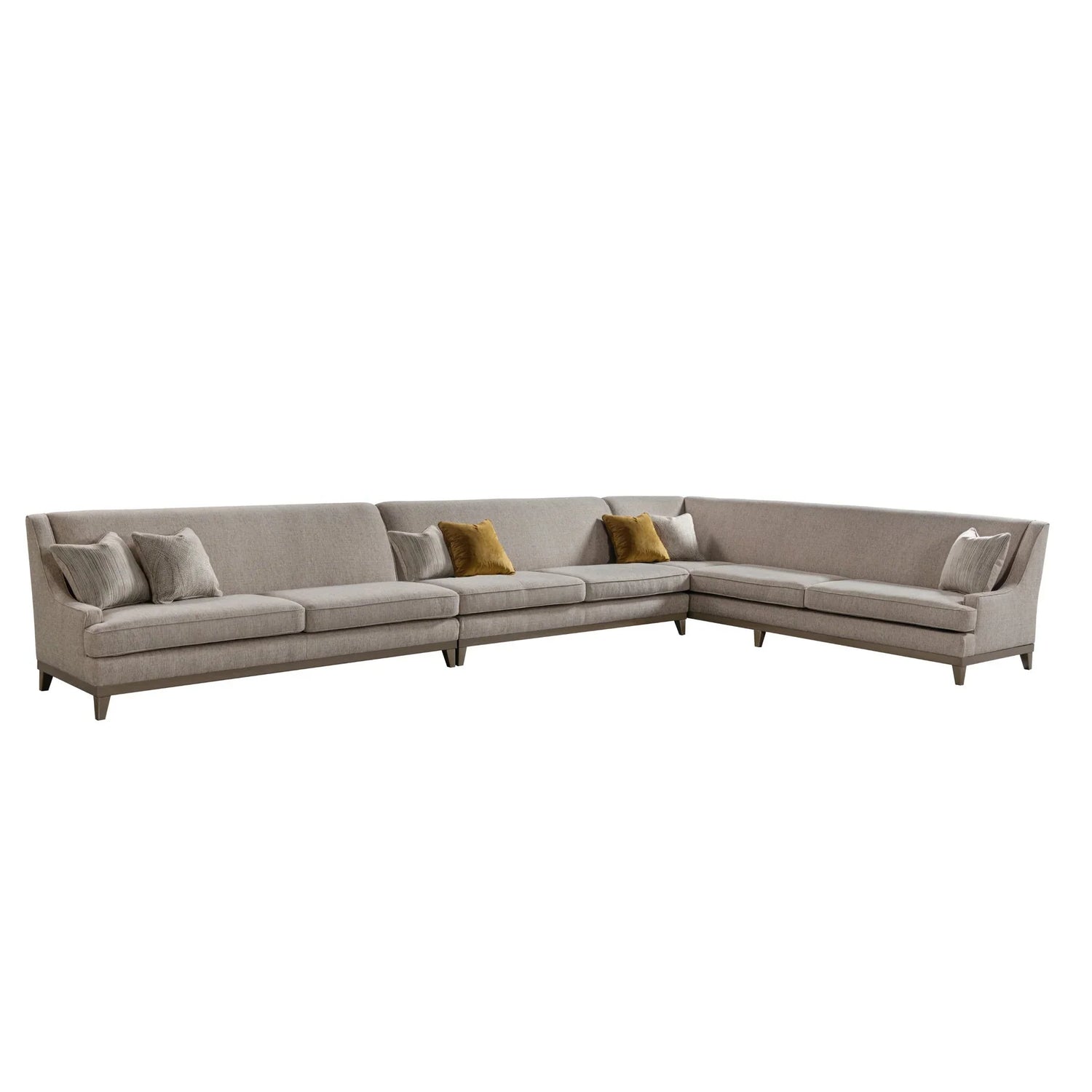 Classy By Noha Albabtain Sectional RAF3+AL+LAF2+Accent Chair