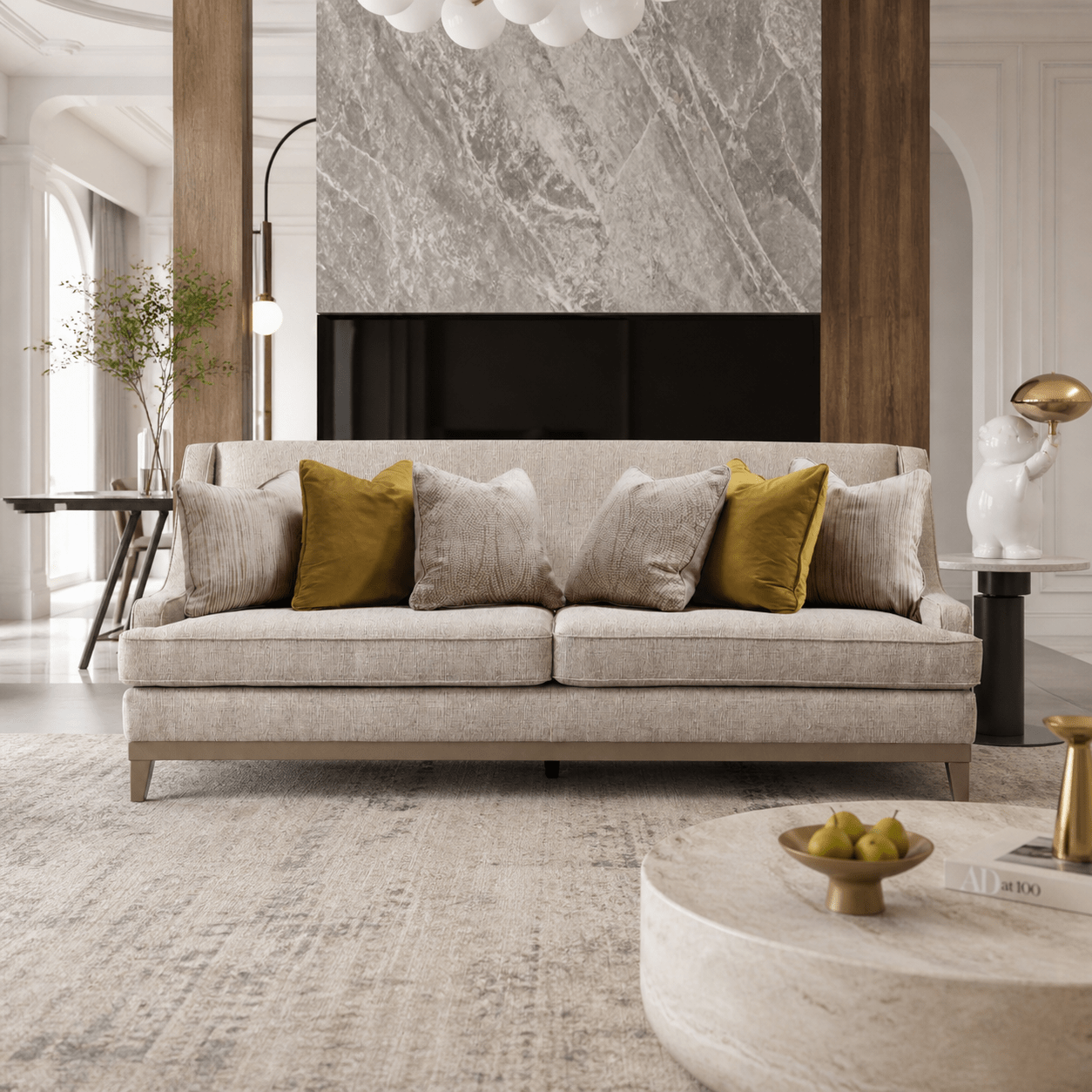Classy By Noha Albabtain Sofa