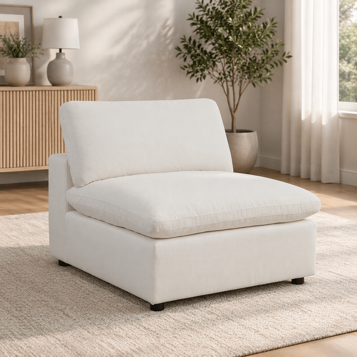 Cloud 9 Armless Chair
