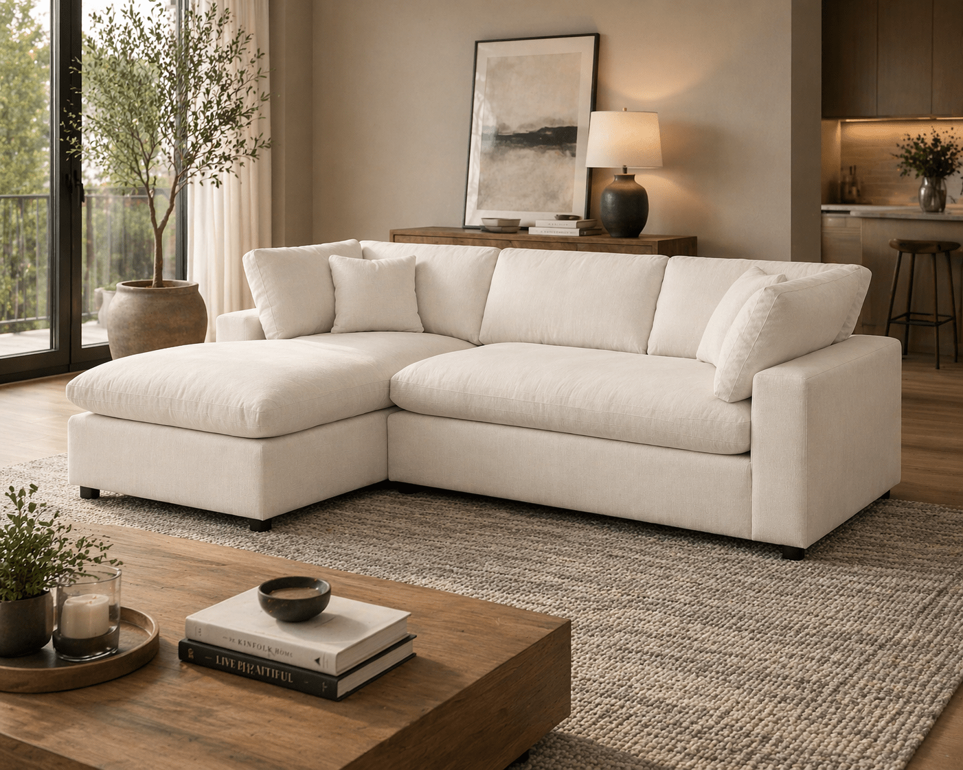 Cloud 9 Living Room 2-Piece Sectional