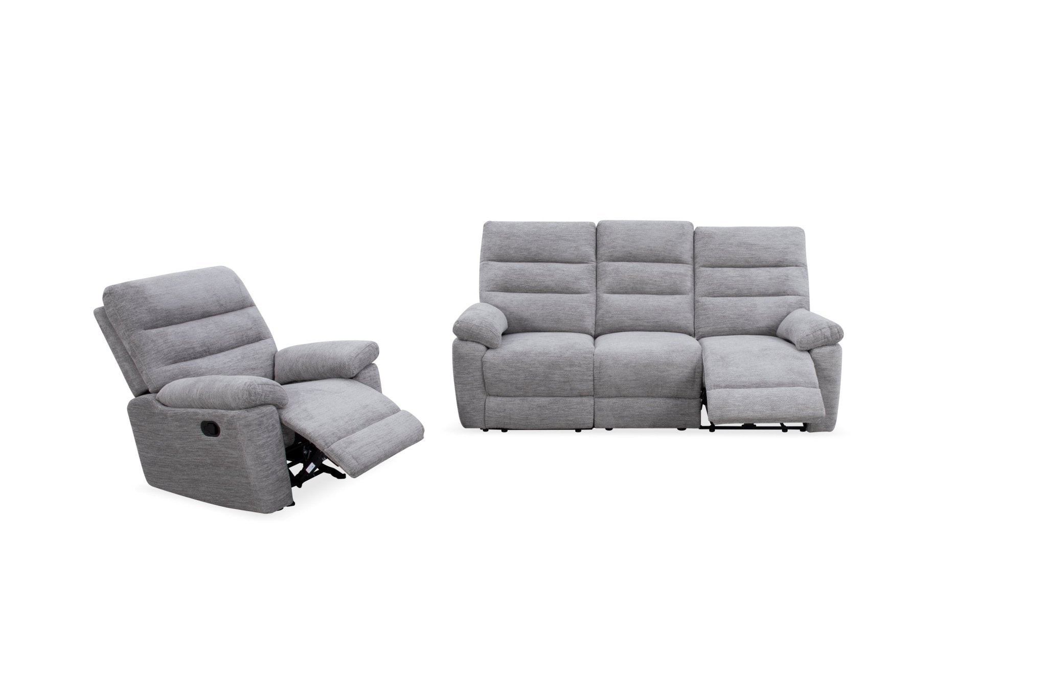 Comficore Grey  Motion Set ( Sofa + Chair)