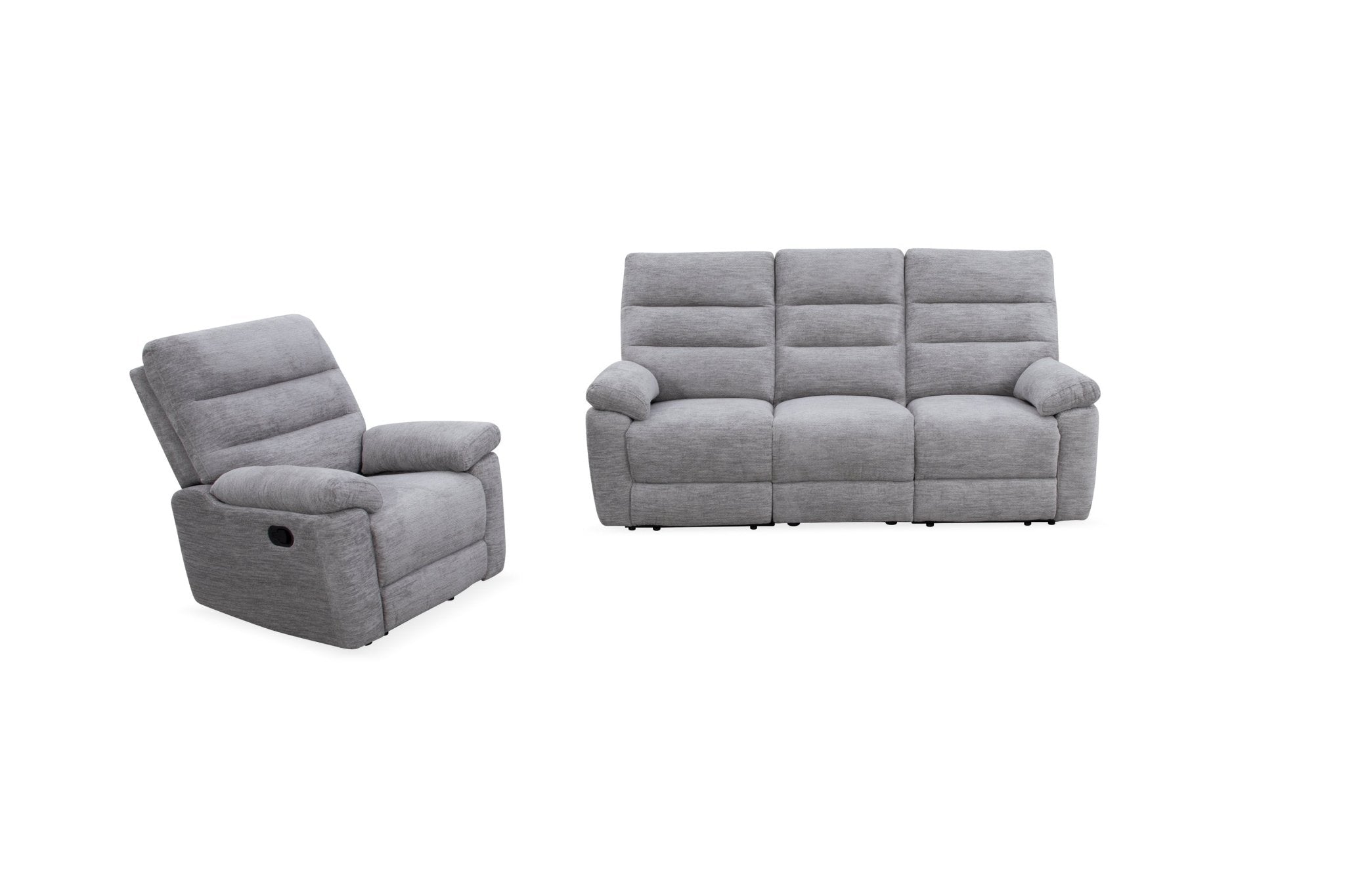 Comficore Grey  Motion Set ( Sofa + Chair)
