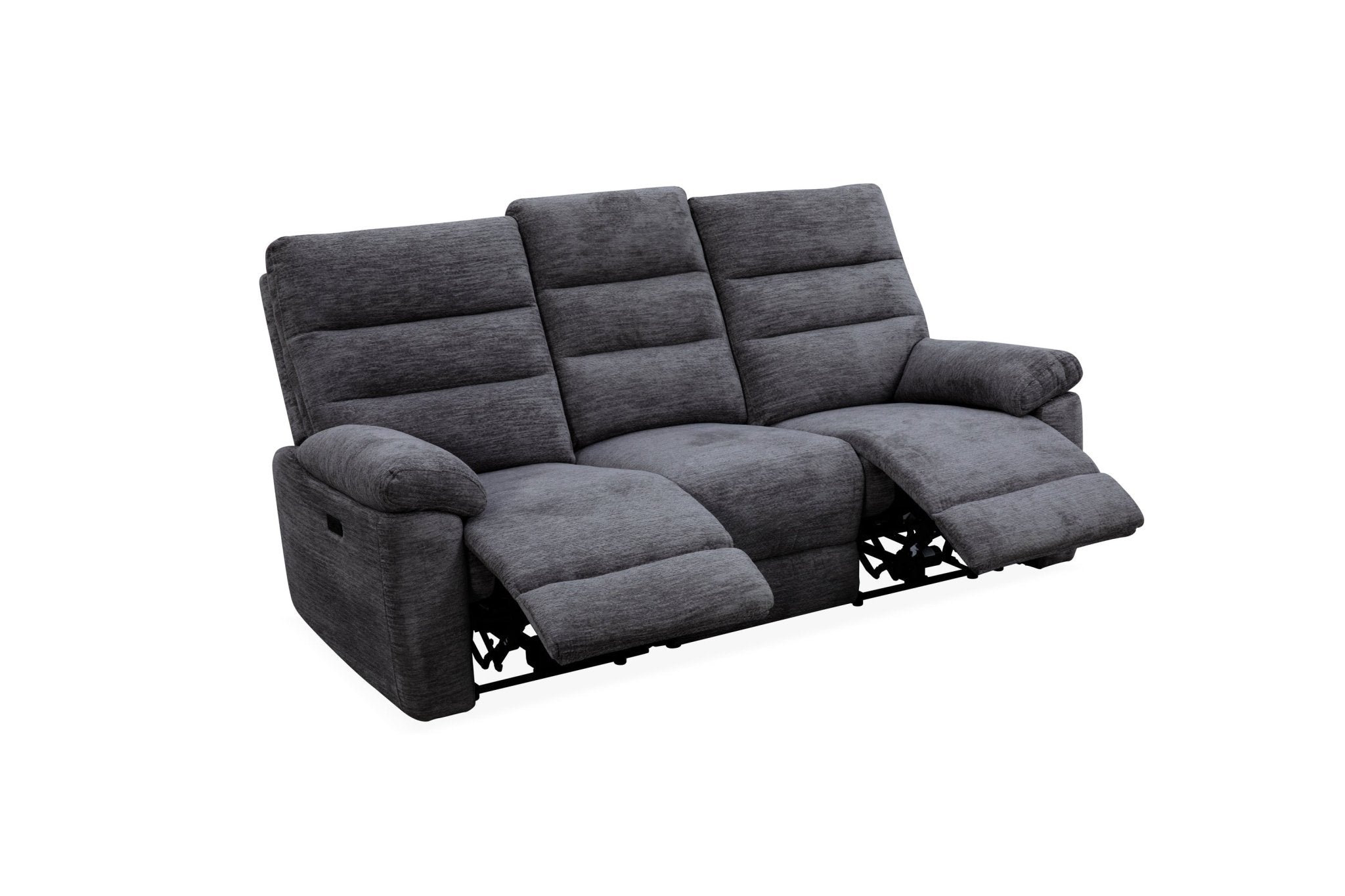 Comficore Charcoal Motion Power Sofa