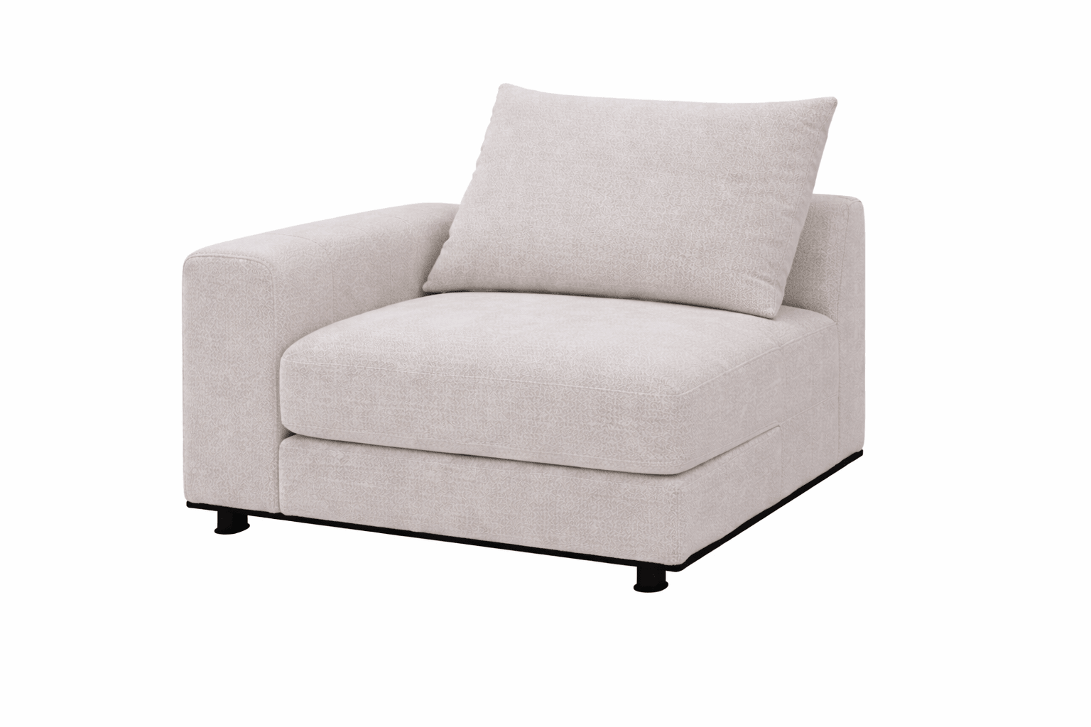 Como 3 Seater Left Arm