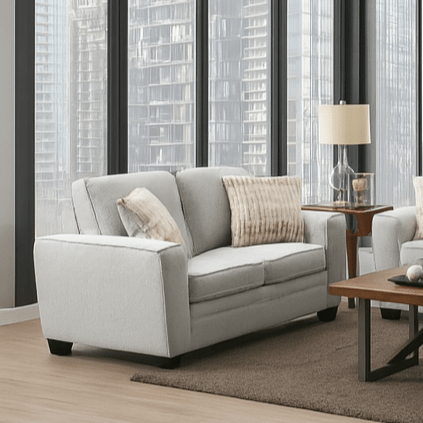 Confa Beige Living Room Set ( Sofa + Loveseat)