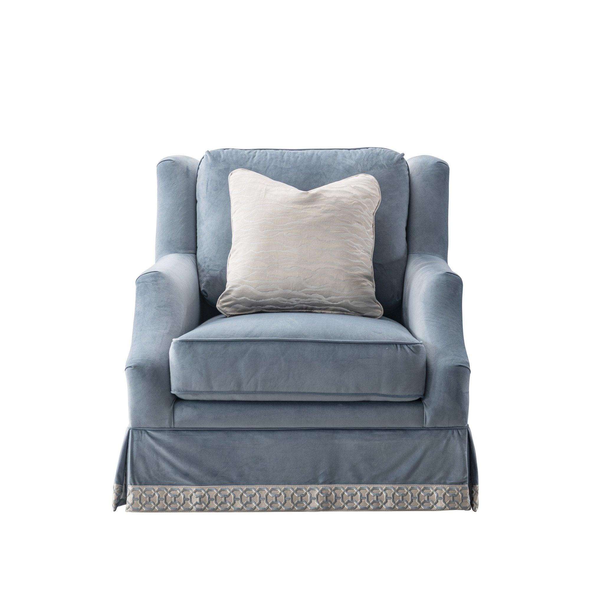 Copacabana Blue Accent Chair