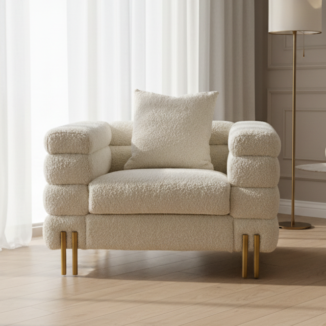 Cordelia Boucle Chair