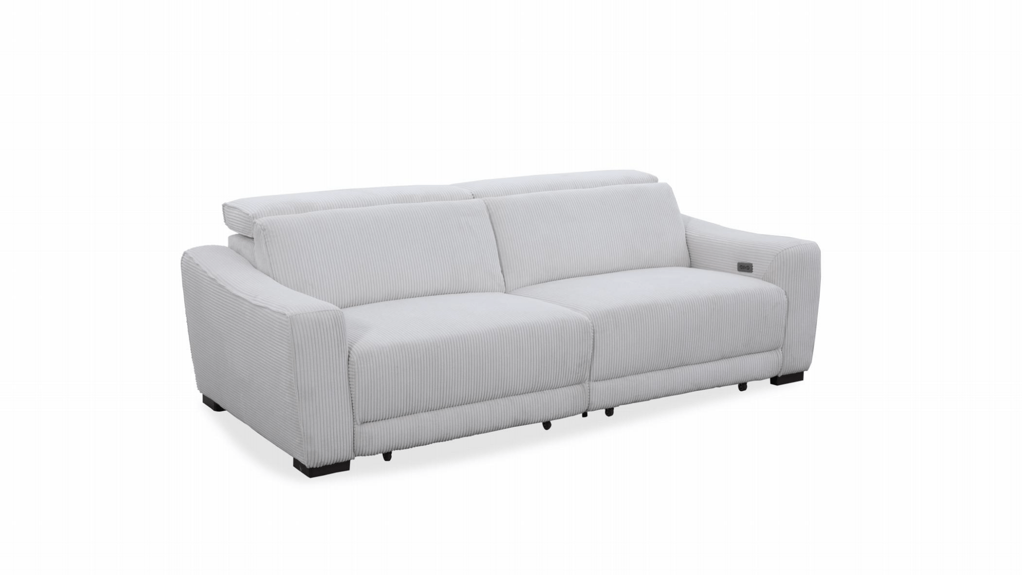 CozyLux Grey Motion Power Sofa