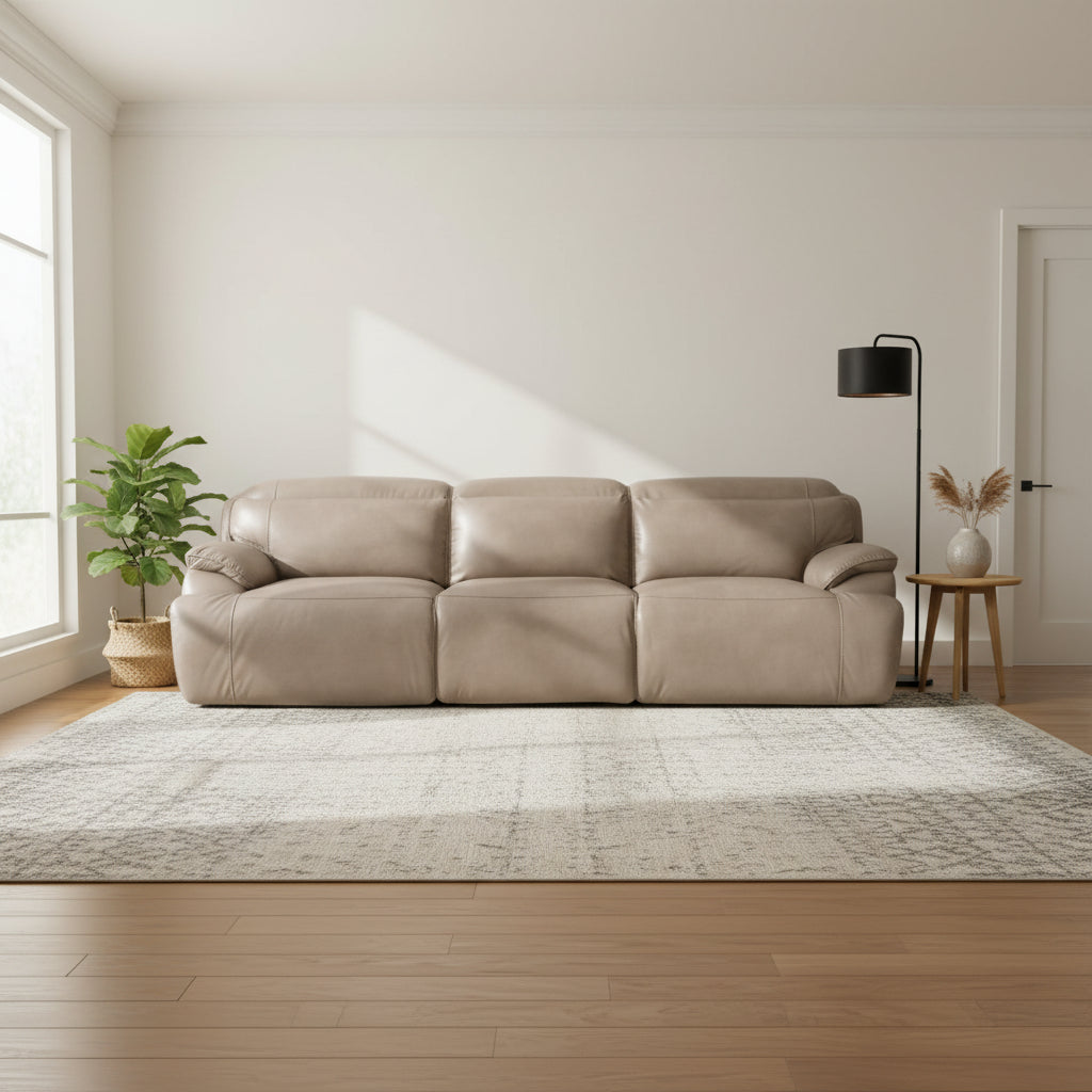 Cushy Brown Power Motion Sofa