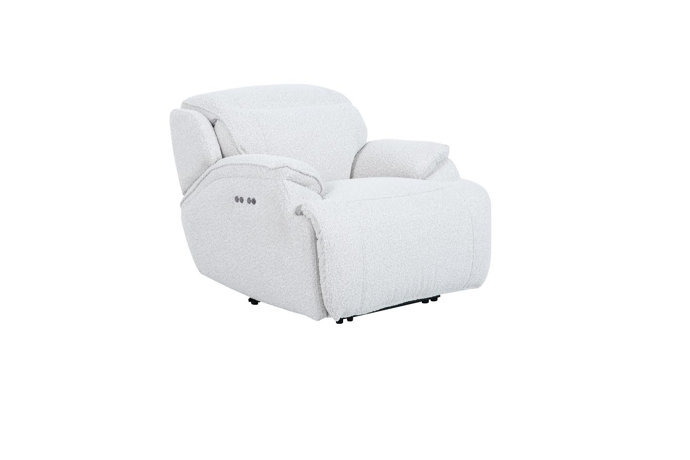 Cushy White Power Motion Arm Chair ( 99cm)