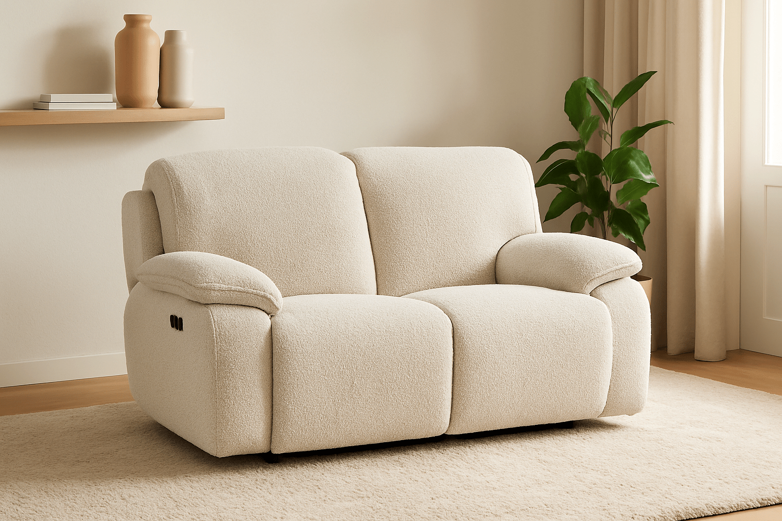 Cushy White Power Motion Set