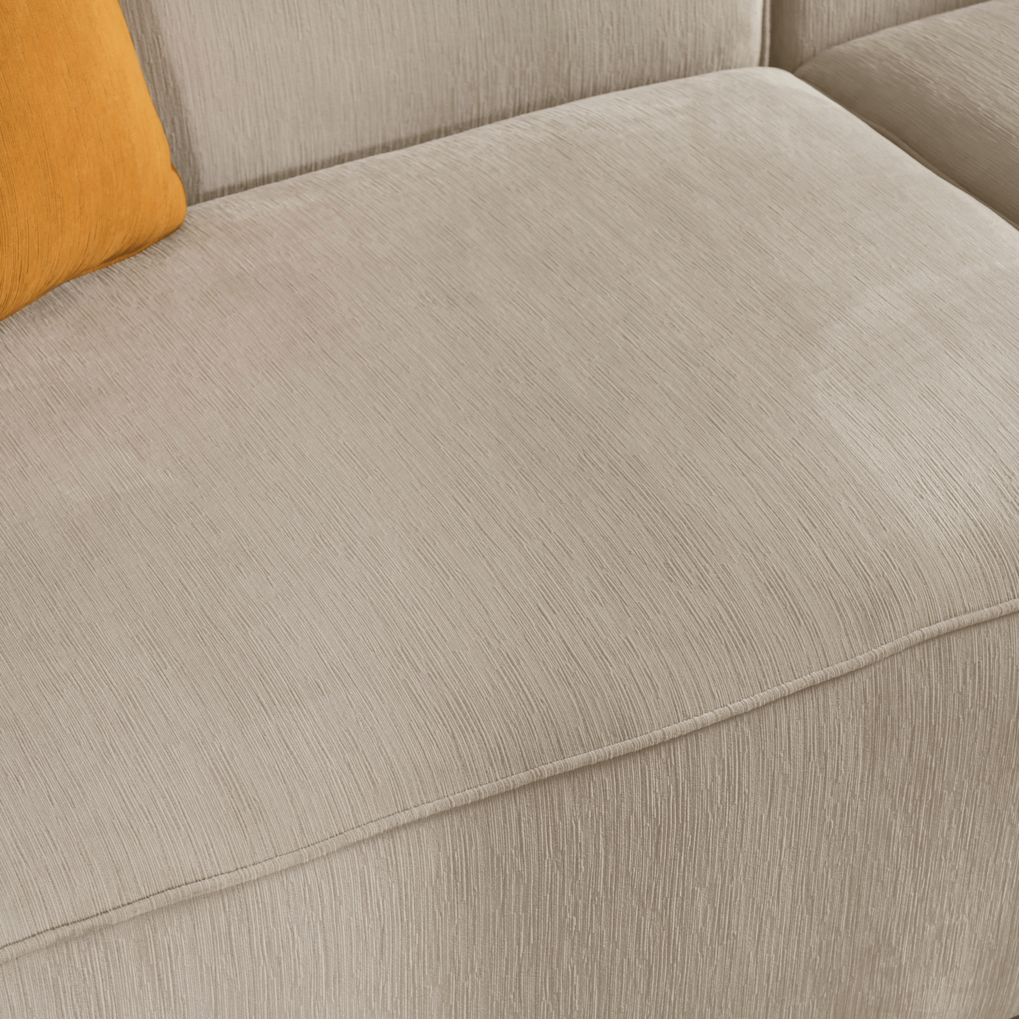 Onda Beige 3 Seater Sofa