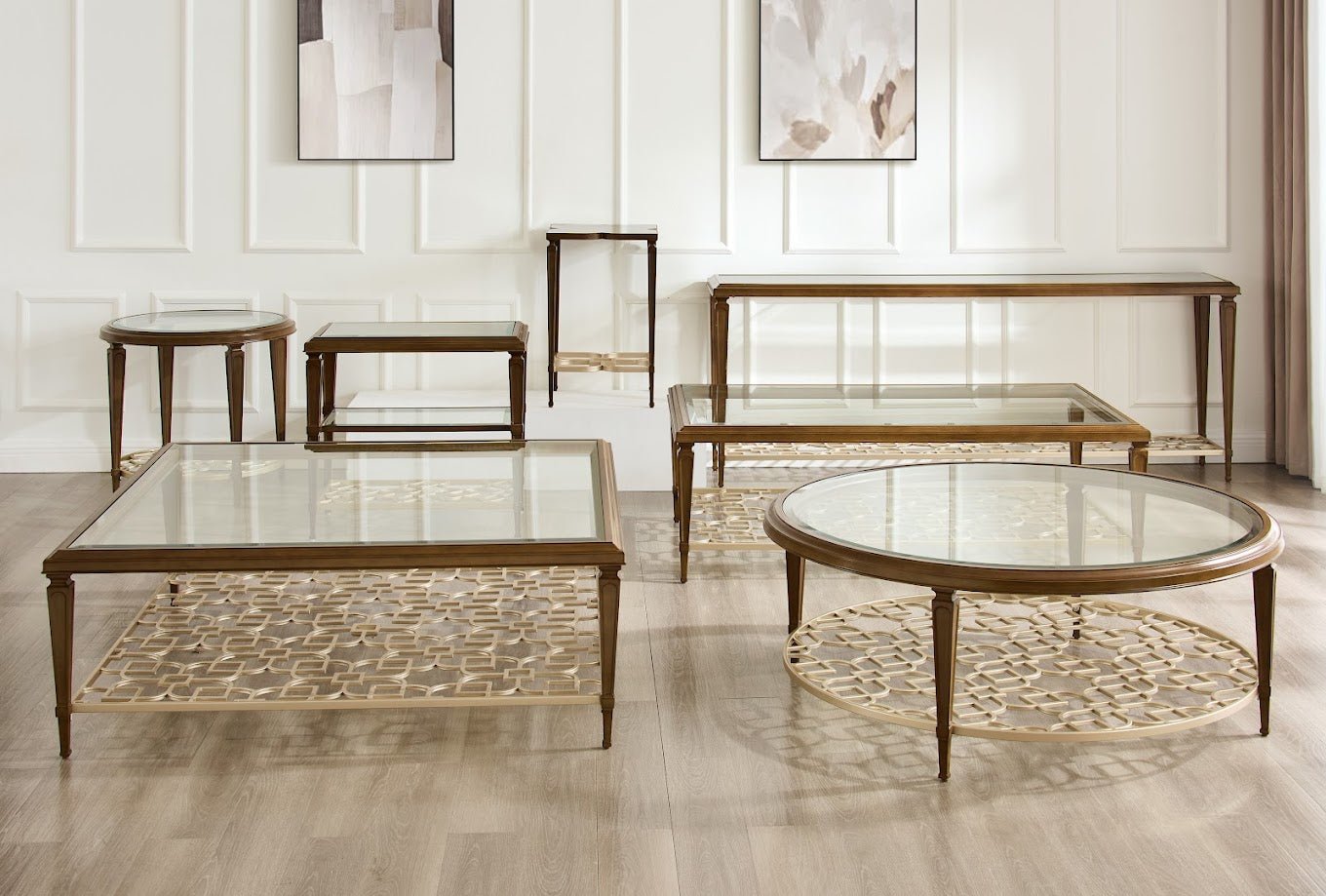 Dar Console Brown table