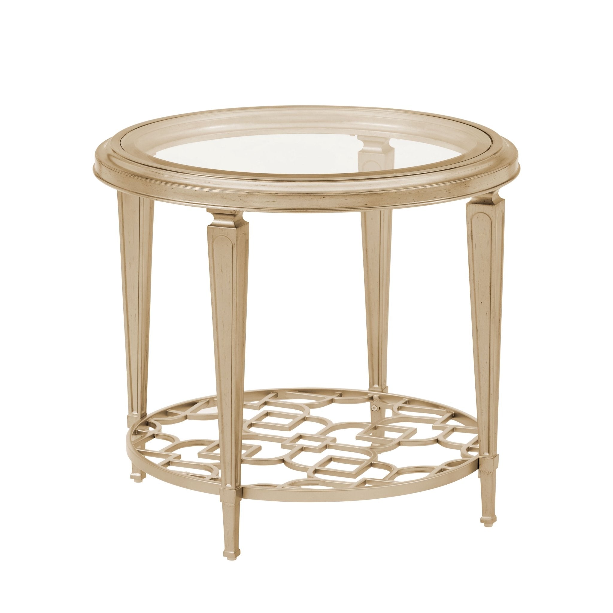 Dar Round Side Gold table